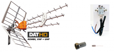 DAT-HD Mix med LTE 16db Förstärk.paket 12V