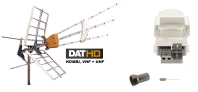 DAT-HD Mix med LTE 16db Förstärk.paket 220V