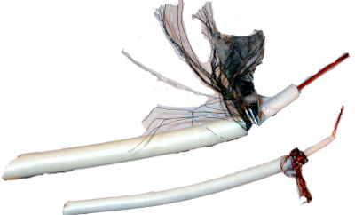 Macab Antennkabel super tunn 3,7mm koaxial 200m Rulle
