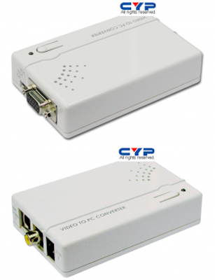Cypress T. CM-398 video / SVHS till VGA konverter