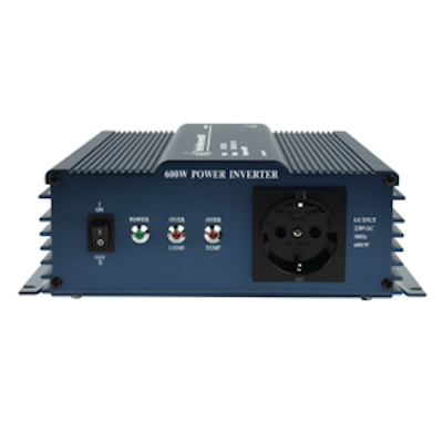 HQ Inverter 12-230 Volt 600 Watt med ren sinusvåg