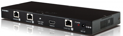 CYP/// 1:8 HDMI splitter över singel Cat6
