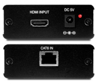 HDMI 1.3 över singel CAT6 Mottagare