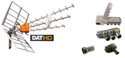 Televés DAT-HD 45 16+20db Förstä.paket 220V UHF LTE