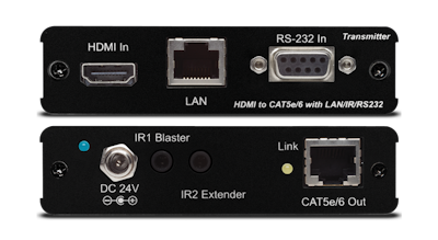 CYP/// HDMI förlängare över Cat6, KIT, 100m, 4K, PoE, RS232