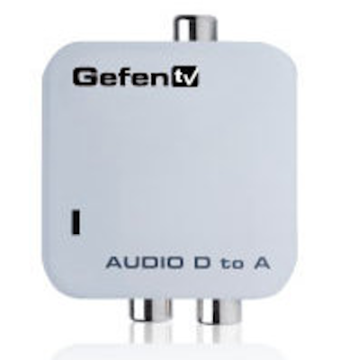Gefen GefenTV Digital Audio to Analog Adapter
