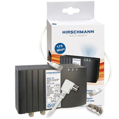 Hirschmann MOKA 16 nätverk / IP över koax / antenn