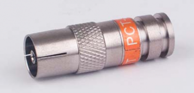 PCT IEC-kontakt hona COMPR. RG-59, PCT-DRS59IF 10pack