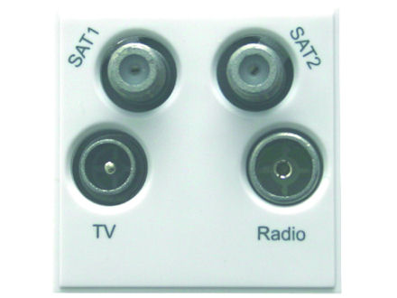Modul, Quad, UHF-FM/DAB-SAT1-SAT2