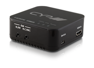 CYP/// HDMI till 7.1 ljud med 4k support