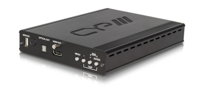 CYP/// Full HDBaseT mottagare, PoE,LAN, Scaler och audio ut, RS232