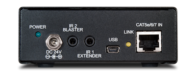 CYP/// Full HDBaseT mottagare 2x HDMI utgångar, 4K, IR, RS232, PoE