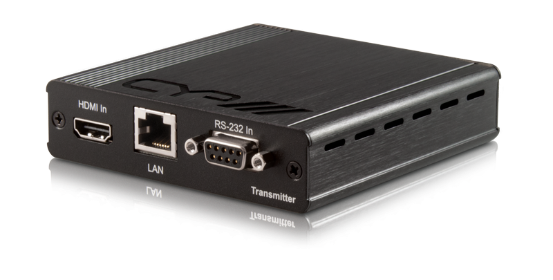 HDMI sändare över singel kabel med 4K, Bi-di PoE, IR, RS232