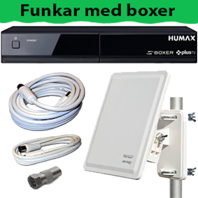 Humax Kabel-TV paket släckning Göteborg BOXER HD