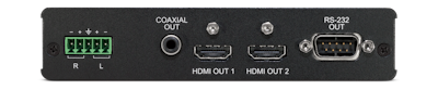 CYP/// HDBaseT Lite mottagare ( 2x HDMI + Audio De-embedding )