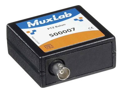 Muxlab Pan, Tilt, Zoom Balun för CCTV kameror