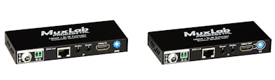 Muxlab HDMI extender kit med Bi-directional IR