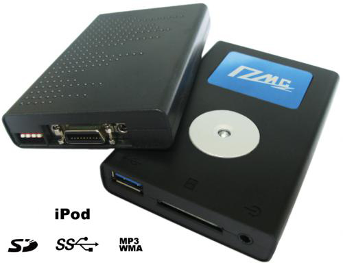 DMC AUX-adapter för Volvo bilstereo, AUX, USB, Ipod/Iphone