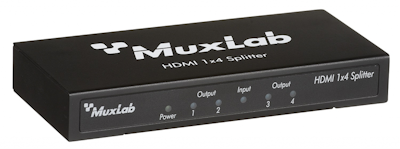 Muxlab HDMI 1x4 Splitter
