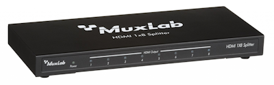 Muxlab HDMI 1x8 Splitter