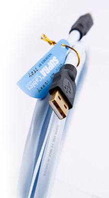 Supra USB 2,0 kabel Typ A-B 0,7m