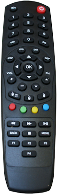 ZAAPTV Fjärrkontroll till HD509 box.
