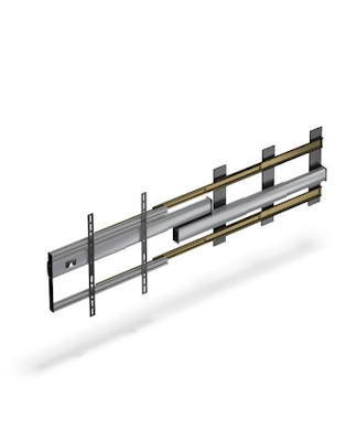 Flatlift Slider TV-lift 170cm sidledsförflyttning