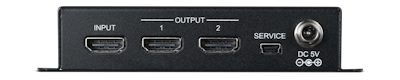 CYP/// HDMI splitter 1:2 med HDMI2.0, HDCP2.2