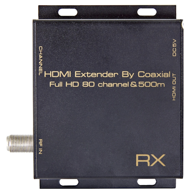 HDconnect HDMI över Koax / Antennkabel 500m EXTRA MOTTAGARE