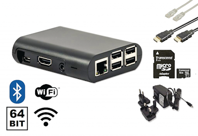 RPi Raspberry Pi 3 KIT med WLAN, BlueTooth och HDMI