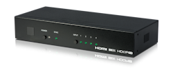 HDMI 4:1 Switch med Auto-Switching, 4K, HDCP 2.2