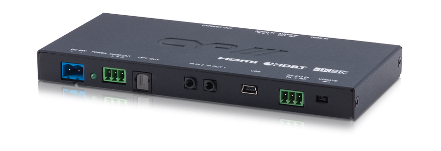 Slimline HDBaseT Lite sändare, 4K, HDCP2.2, OAR
