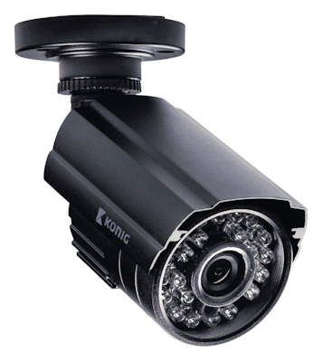 König Övervakningspaket med 4 kameror och inspelare 500GB