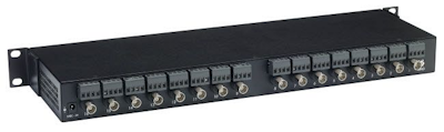 Muxlab Longreach II active CCTV Receiver hub 16p