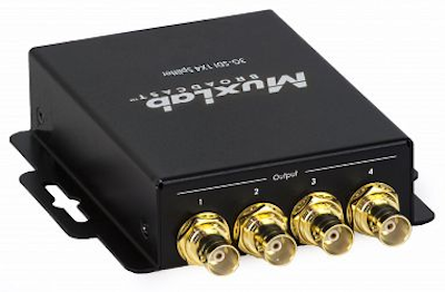 Muxlab 3G-SDI 1x4 Splitter, 1080p