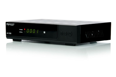 Opticum AX300 HD Satellitbox för fria kanaler DVB-S2, HDMI
