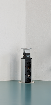 Brennenstuhl POP-UP grenuttag för bänkskiva med 3 230V och 2 USB