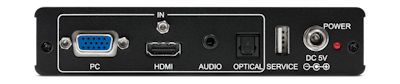 CYP/// PC/HDMI till HDMI Scaler, 4K, Audio deembedd