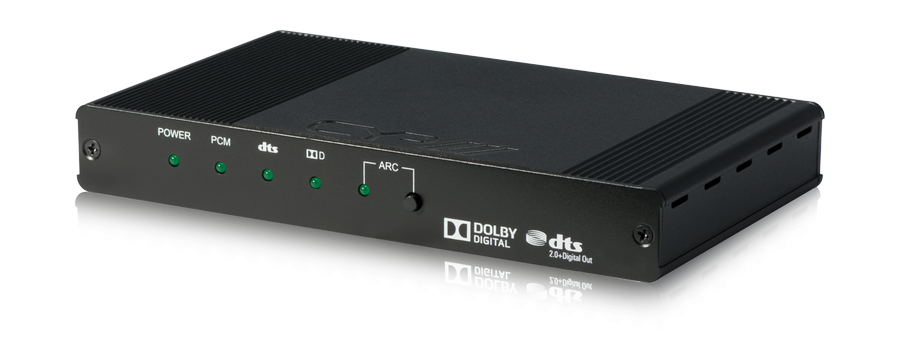Audio Converter & De-Embedder, DD/DTS, 4K, HDCP2.2