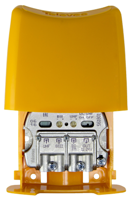 Televés NanoKom 3 in UHF (DC-pass) / VHF / FM LTE