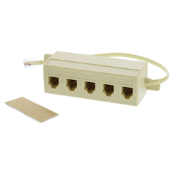 Telekabel RJ11 Splitter 1-5