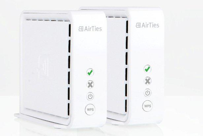 AirTies Trådlös brygga / accesspunkt för IP-TV / Nätverk KIT med 2st