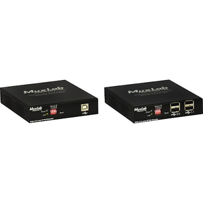 Muxlab KVM HDMI över IP, PoE, Förlängningskit
