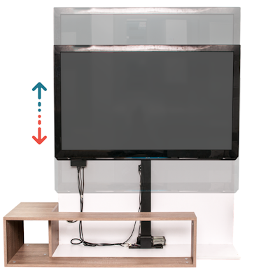 Sabaj Tv - Lyft / Hiss 84cm med rotation