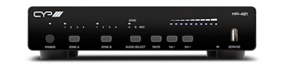 CYP/// Multiroom-system 4 HDMI in, 1 HDMI ut, 2 HDbaseT ut