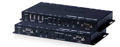 CYP/// HDMI eller VGA över IP med USB, 4K, HDCP2.2, PoE, CEC