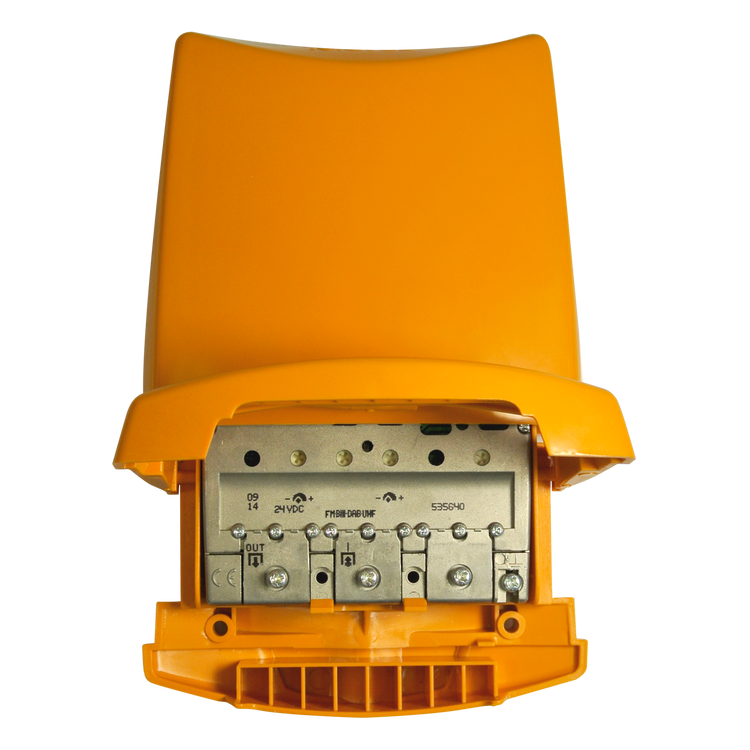 Mastförstärkare 535640 FM/VHF/UHF 15/31/41dB 24V