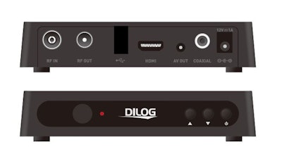 Dilog DC-235HD Comhem box för fria kanaler