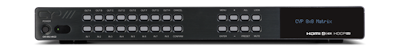 CYP/// 8x8 HDMI matris, 8x USB, 4KUHD HDR, HDCP2.2 & HDMI 2.0