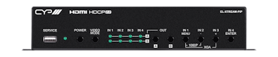 CYP/// HDMI Switch 4:2, med Multi-vy och video inspelning/ streaming